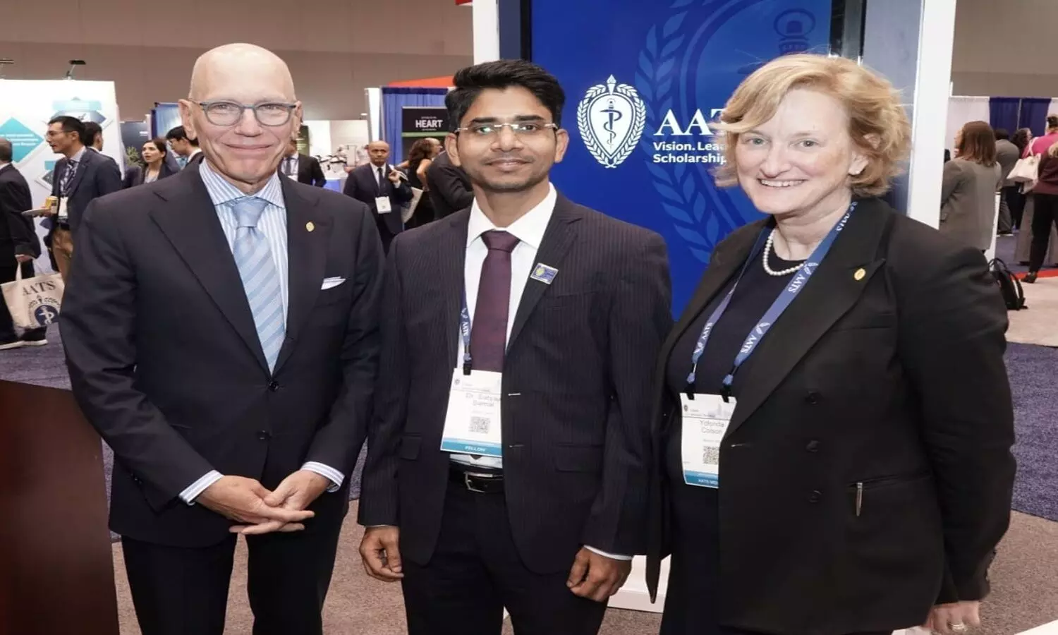 KIMS Bhubaneswar Dr Satyajit Samal receives AATS travel grant in Chicago