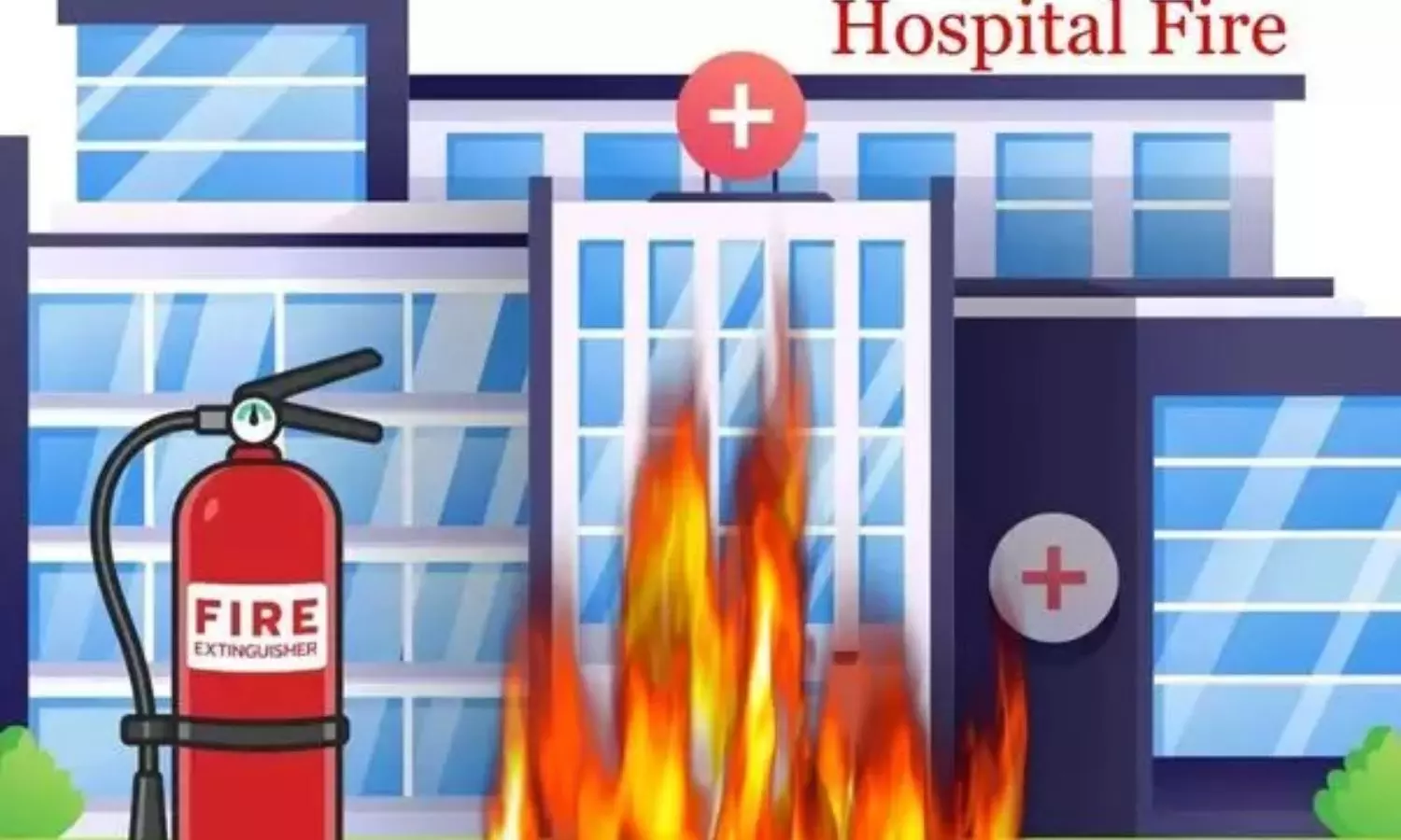 Fire breaks out in GMSH-16 blood bank, no injuries reported