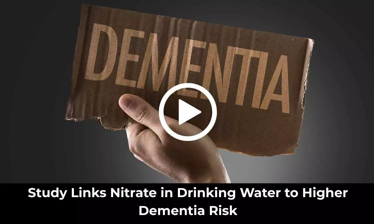Study Links Nitrate in Drinking Water to Higher Dementia Risk Study Links Nitrate in Drinking Water to Higher Dementia Risk