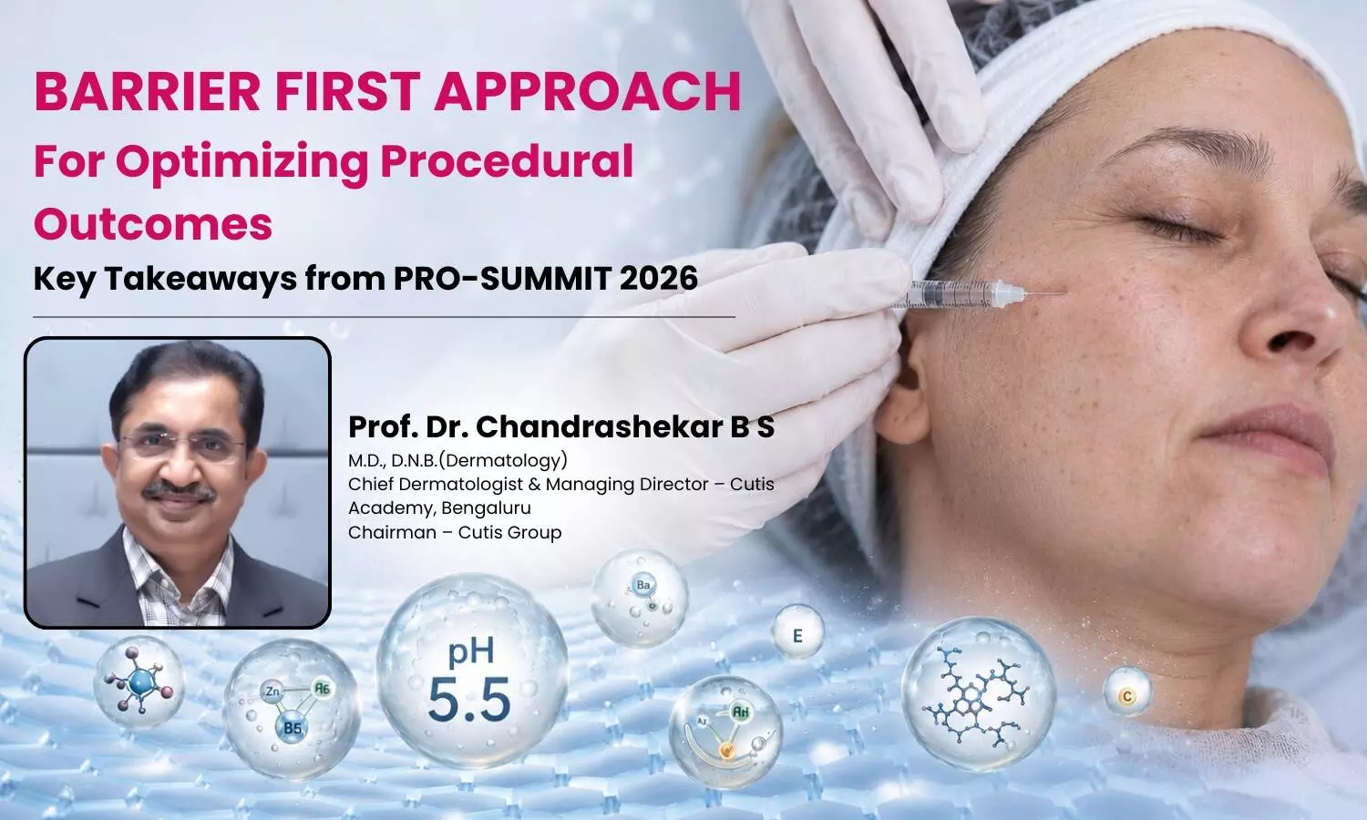 Barrier First Approach for Optimising Periprocedural Skin Care: Key Takeaways from PRO-SUMMIT 2026