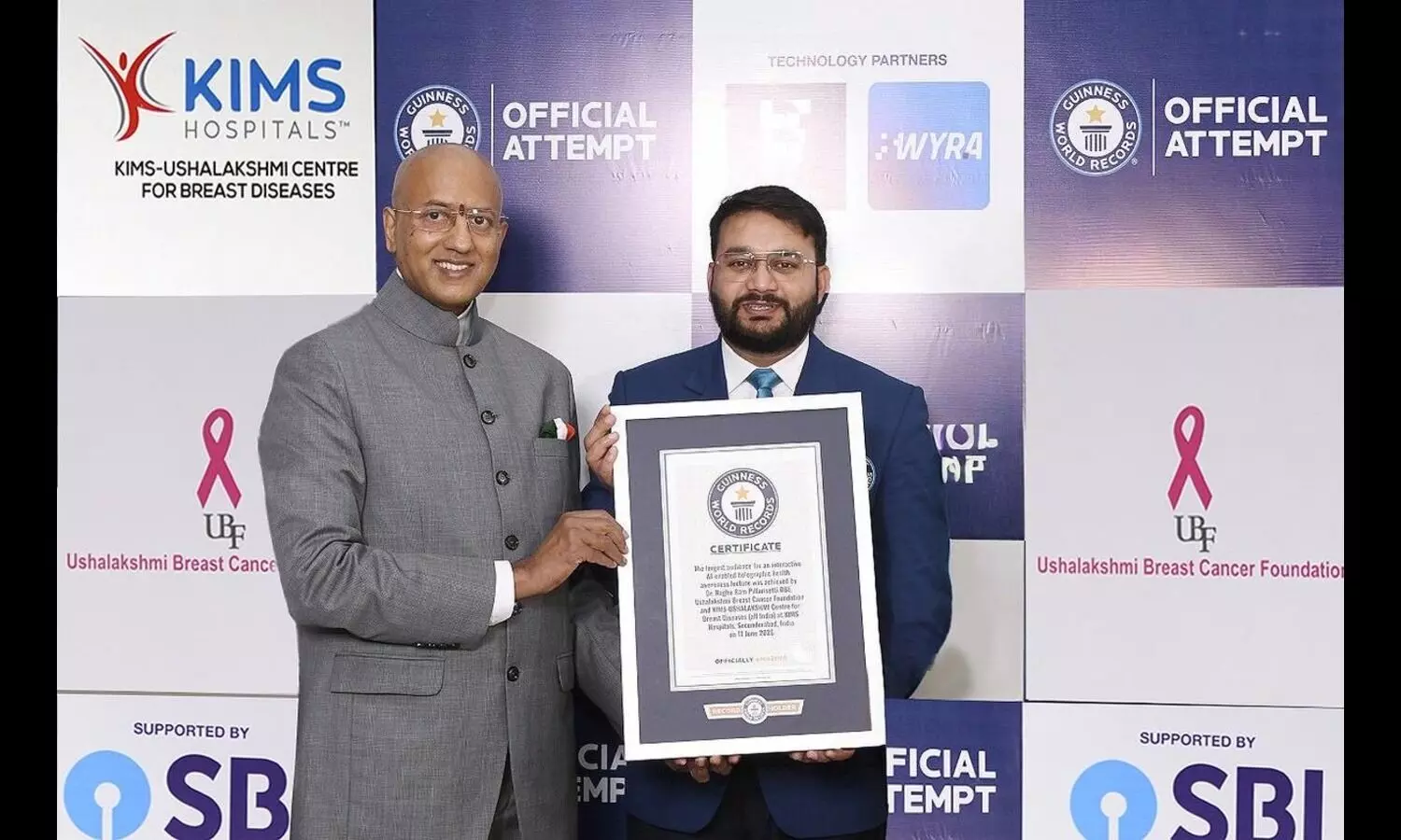 P. Raghu Ram Creates Third Guinness World Record with AI Breast Health Initiative P. Raghu Ram Creates Third Guinness World Record with AI Breast Health Initiative