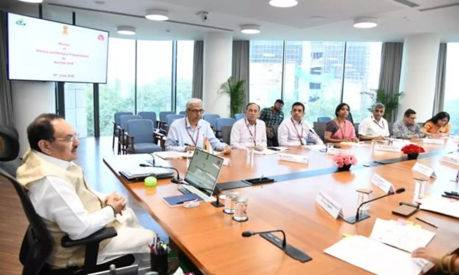 JP Nadda reviews nationwide preparedness for dengue, malaria