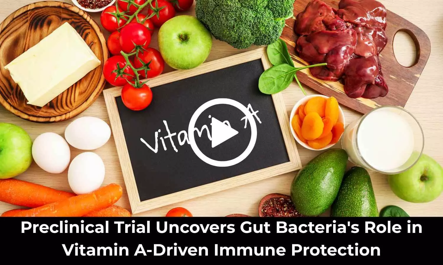 Preclinical Trial Uncovers Gut Bacterias Role in Vitamin A-Driven Immune Protection