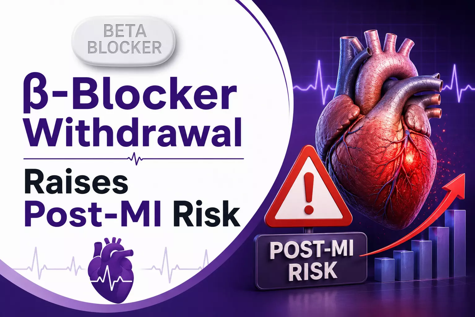 Beta Blocker Interruption Causes Heart Rate Rebound and Worse CV Outcomes in Post-MI Patients: New Pre-Specified Analysis of ABYSS Trial Beta Blocker Interruption Causes Heart Rate Rebound and Worse CV Outcomes in Post-MI Patients: New Pre-Specified Analysis of ABYSS Trial