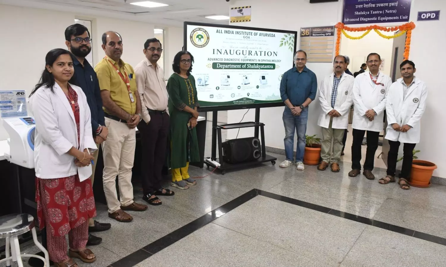 AIIA Goa inaugurates advanced ophthalmic diagnostic unit to strengthen eye care