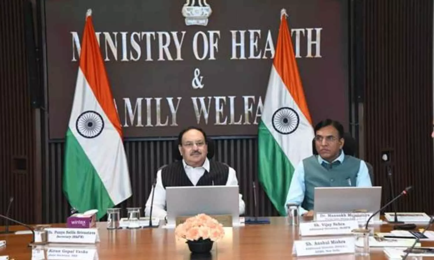 JP Nadda reviews expansion of project SARATHI across hospitals JP Nadda reviews expansion of project SARATHI across hospitals