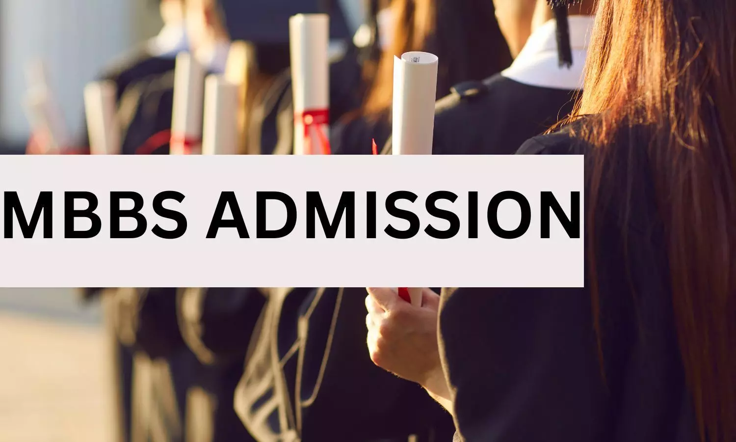 UG MBBS admissions