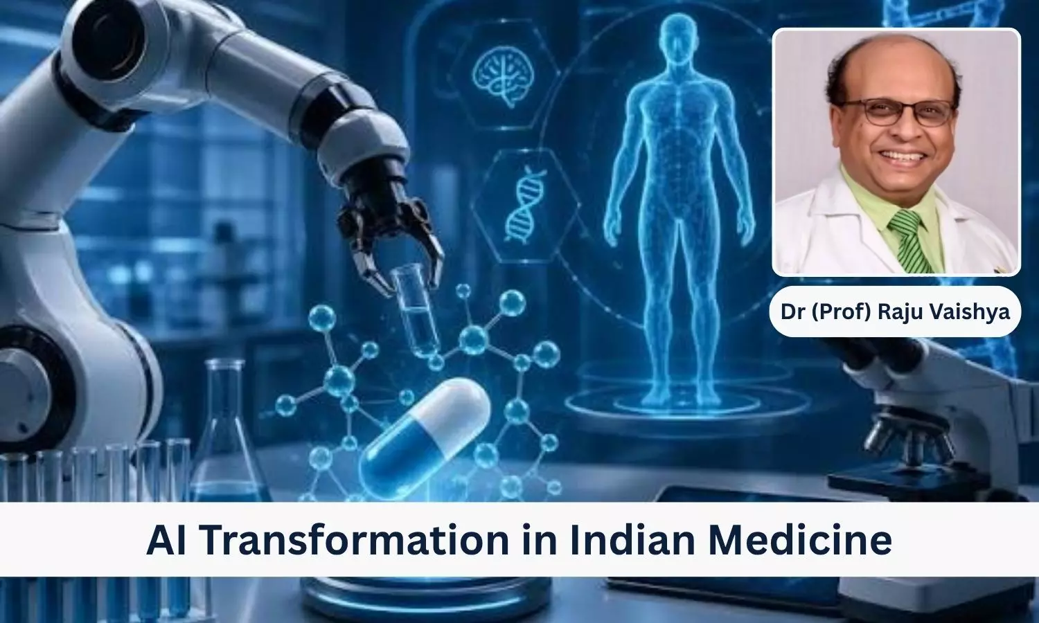 The AI Imperative: Preparing Indian Medicine for Transformation - Dr Raju Vaishya