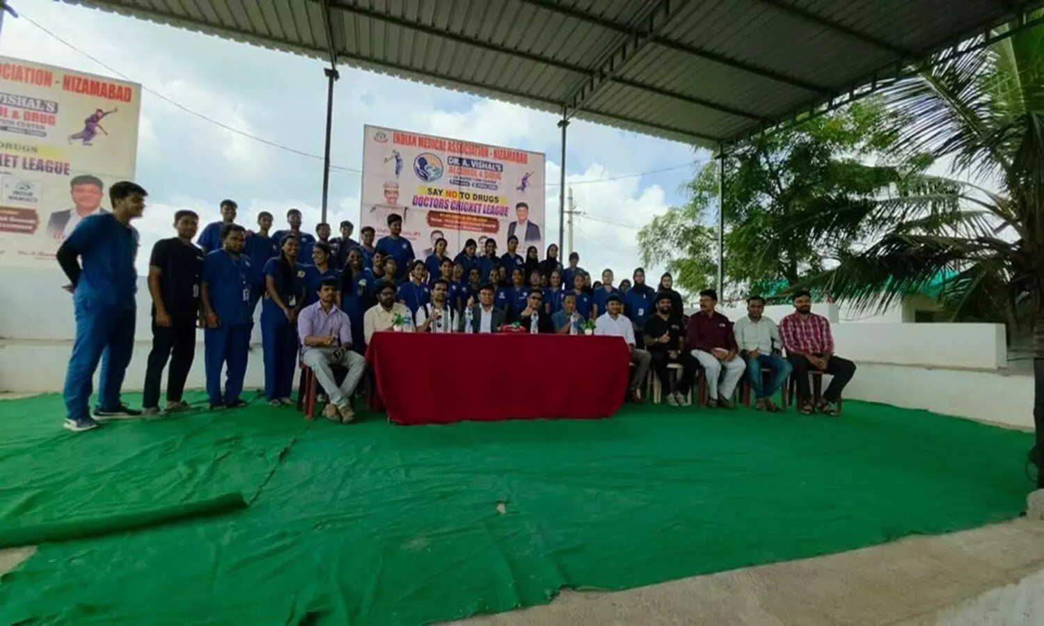 IMA Nizamabad organises cricket league with Say No to Drugs message