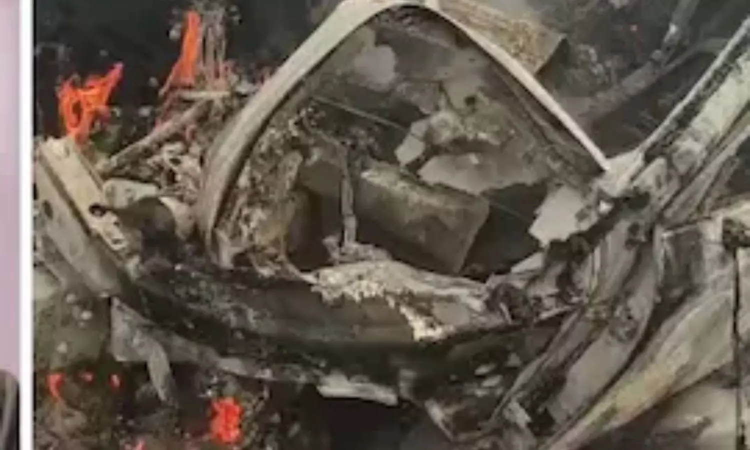 Neurosurgeon dies after car hits divider, catches fire on Suryapet-Khammam highway Neurosurgeon dies after car hits divider, catches fire on Suryapet-Khammam highway