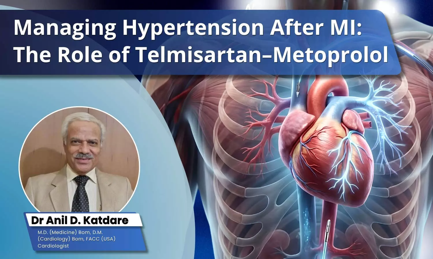 Managing Hypertension in MI Patients: Key Updates for Clinicians & Place of Telmisartan and Metoprolol
