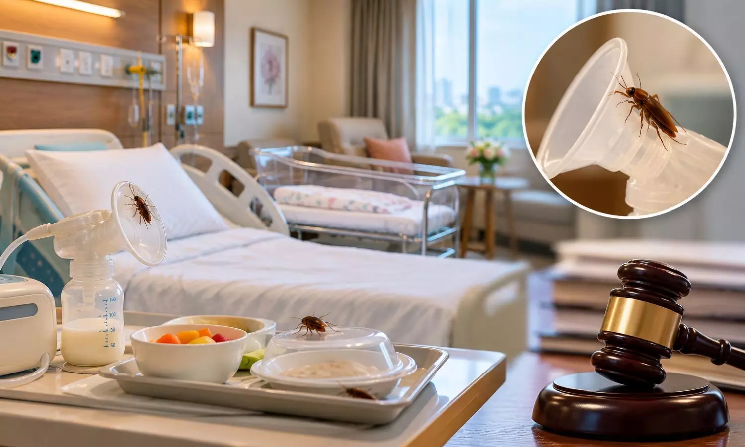 Cockroaches, Flies Found in Food: Bengaluru Hospital Ordered to Pay Rs 50,000 Compensation Cockroaches, Flies Found in Food: Bengaluru Hospital Ordered to Pay Rs 50,000 Compensation