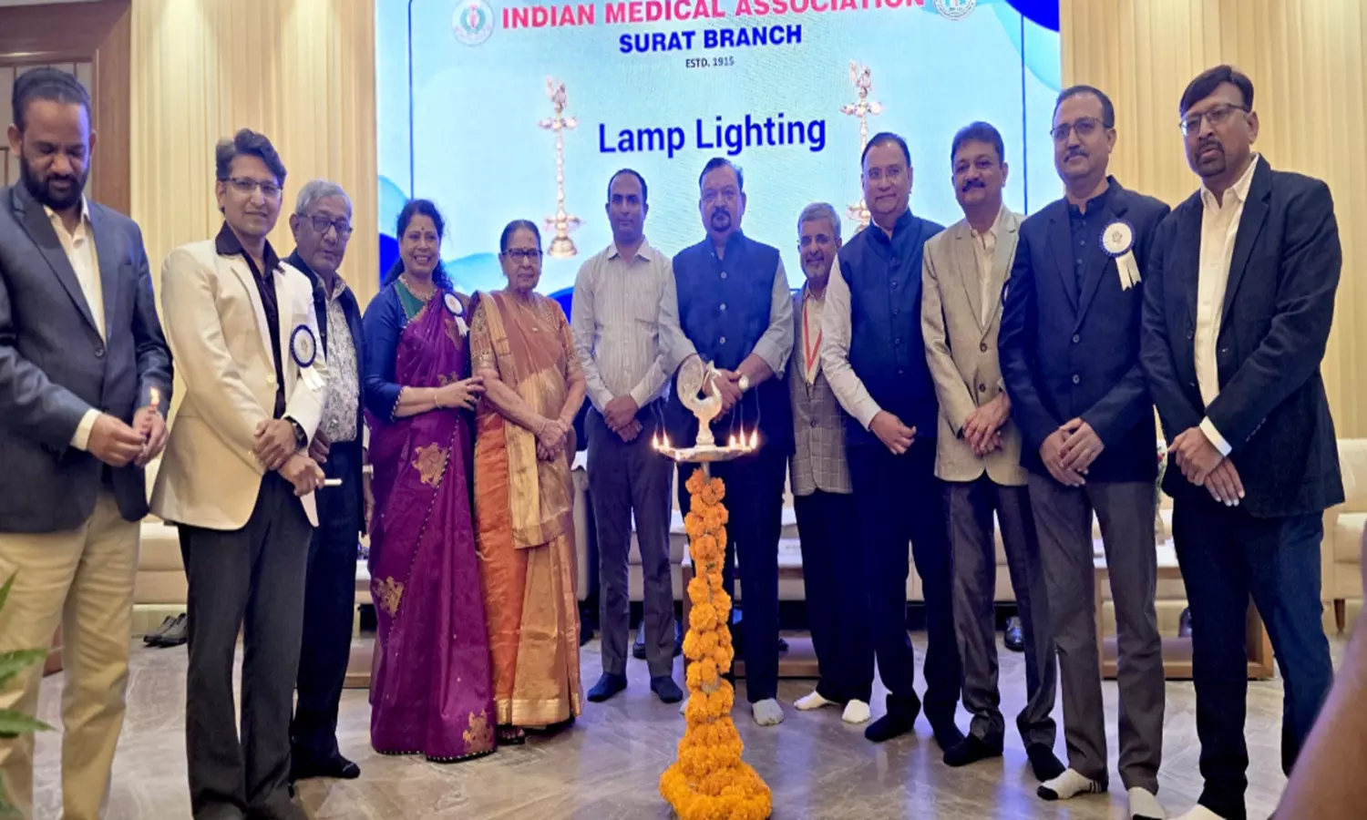 Dr Dipti Deepak Patel takes charge as IMA Surat President for 2026-27 term
