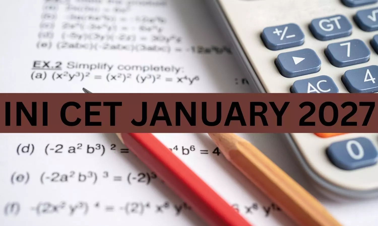 INI-CET January 2027. INI-CET January 2027.