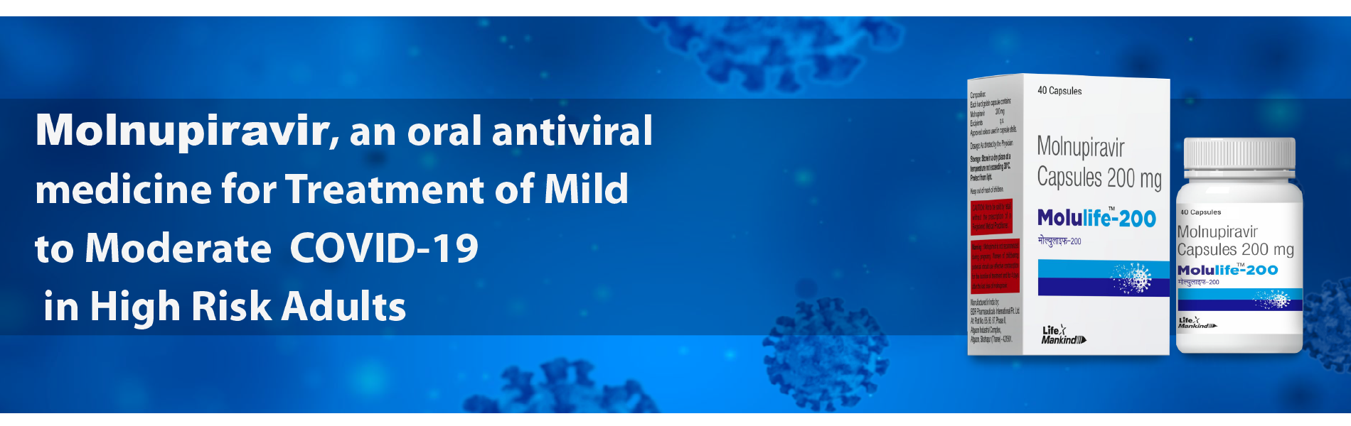 Molnupiravir- Oral Antiviral medicine for Covid Treatment