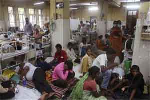 Delhi doesnt have enough hospital Beds-population