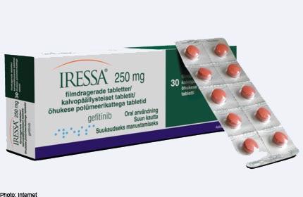 USFDA approves Iressa for first-line treatment of metastatic lung cancer