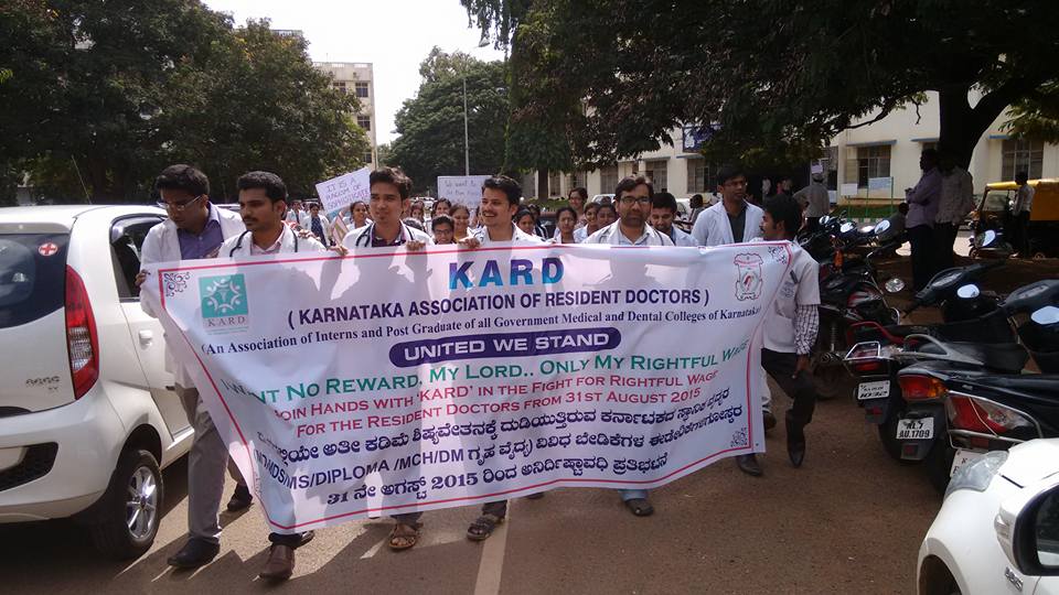Karnataka Resident Doctors call it a STRIKE today
