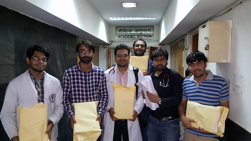 Resident Doctors at AIIMS submit their verdict to the dean