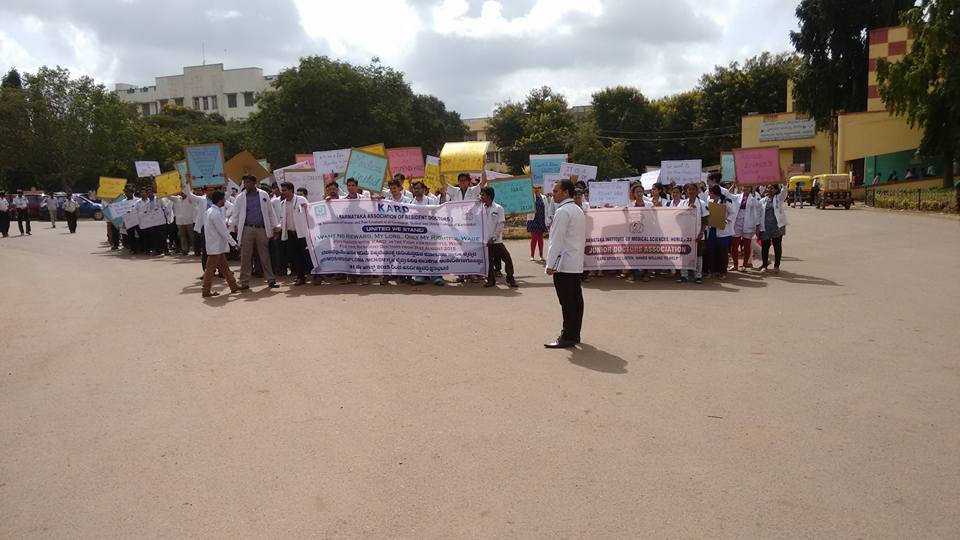 Karnataka Resident Association Doctors to meet Govt in Bangalore