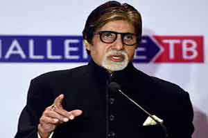 Bollywood megastar Amitabh Bachchan launches TB Free Haryana drive