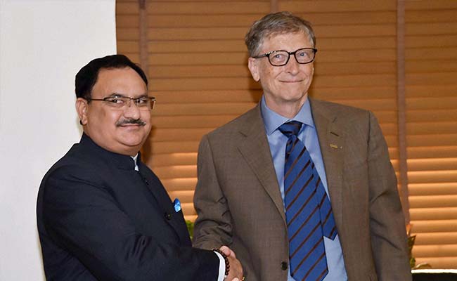 Bill Gates calls on health minister, discusses health system