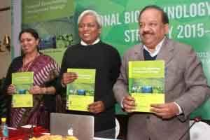 Dr Harsh Vardhan Unveils National Biotechnology Development Strategy 2015-2020