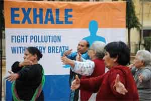 New Delhi: Apollo Hospitals launches the Exhale initiative to fight air pollution