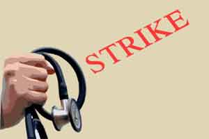 Strike by Jharkhand doctors