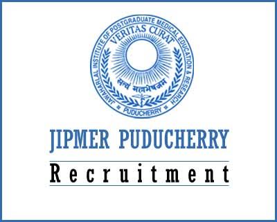 JIPMER Puducherry Senior Resident Recruitment 2016