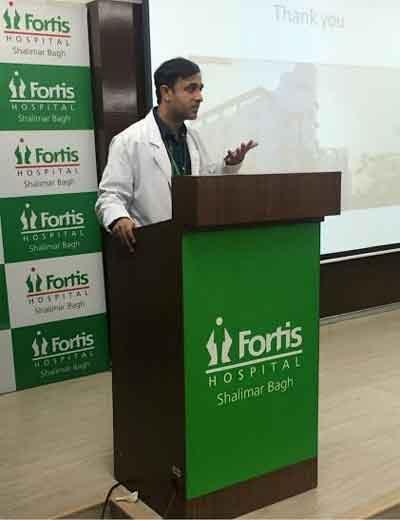New Delhi: Infant with abnormal food pipe cured at Fortis Shalimar Bagh