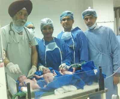 Women gives birth to Healthy Triplets at PIMS