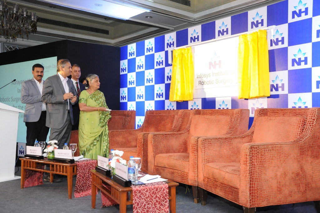 Narayana Health,Infosys Foundation Launches Robotic Surgery Training Program