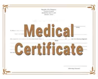 Ayurveda Siddha Unani can authenticate Medical Certificate