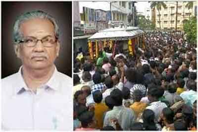 Coimbatore : City gathers to pay last respect to Rs 20 Doctor