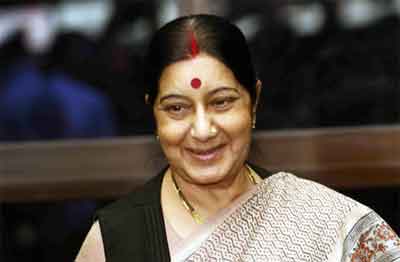 Doctors laud Sushma Swaraj for taking admission in government hospital