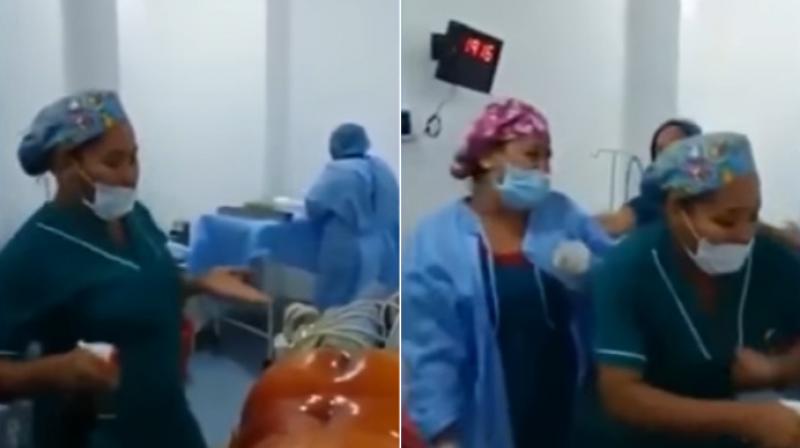 WATCH: Doctors, Nurses fired for dancing around unconscious patient in OT
