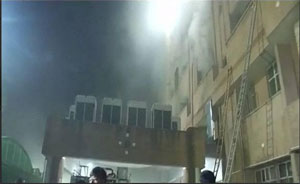 Lucknow: Fire breaks out at KGMC hospital, no casualties reported