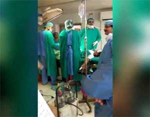 Viral Video: Doctors have shouting match during emergency Cesarean