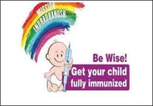 Mission Indradhanush Immunisation-A total of 247 lakh children covered