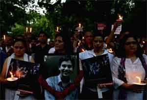 St Stephens Murder Case: Doctors take out candle march, police releases Sketch of accused