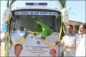 Telangana Health Minister launches Mobile Dental Hospital