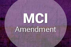 MCI Gazette amends feeder qualifications to 2 DM, 4 MCh courses