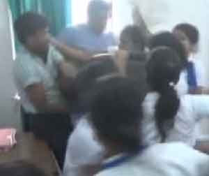 Viral Video: Nurses beat up Ophthalmic surgeon for allegedly assaulting Nursing Student