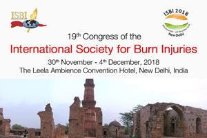 International Society for Burn Injuries Congress to be held in New Delhi