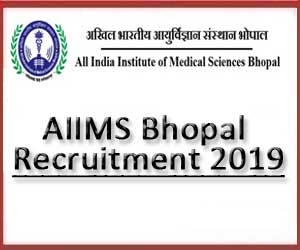 Job Alert: AIIMS Bhopal releases 119 Medical faculty Vacancies