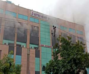 Noida: Major Fire Averted at Metro Hospital; Hospital to face action for No Fire Licence