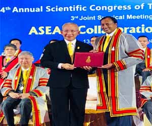 Breast Surgeon DR P Raghu Ram conferred Honorary Fellowship of Royal College of Surgeons Thailand