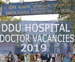 Deen Dayal Upadhyay Hospital Delhi releases vacancies for SR post, Details