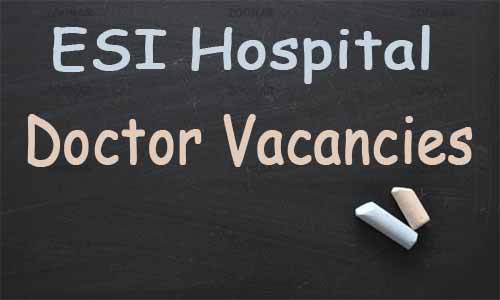 JOB ALERT: ESI Hospital Delhi releases 38 vacancies for SR, Specialist posts in various Specialties